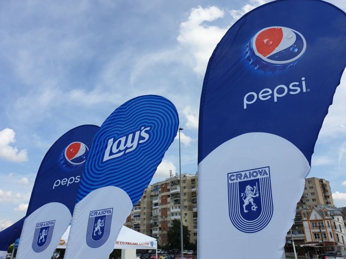 U CRAIOVA - SABAIL // FOTO Fanii olteni au liber la distracție înaintea returului cu azerii! Ce le-a pregătit Craiova suporterilor
