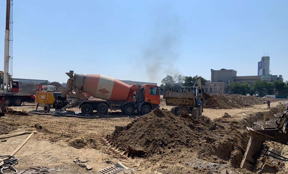 FOTO În ce stadiu se află lucrările la stadioanele Giulești și Ghencea: „A fost emisă autorizația”