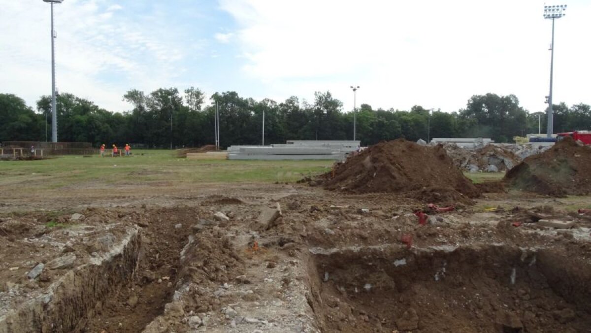 FOTO În ce stadiu se află lucrările la stadioanele Giulești și Ghencea: „A fost emisă autorizația”
