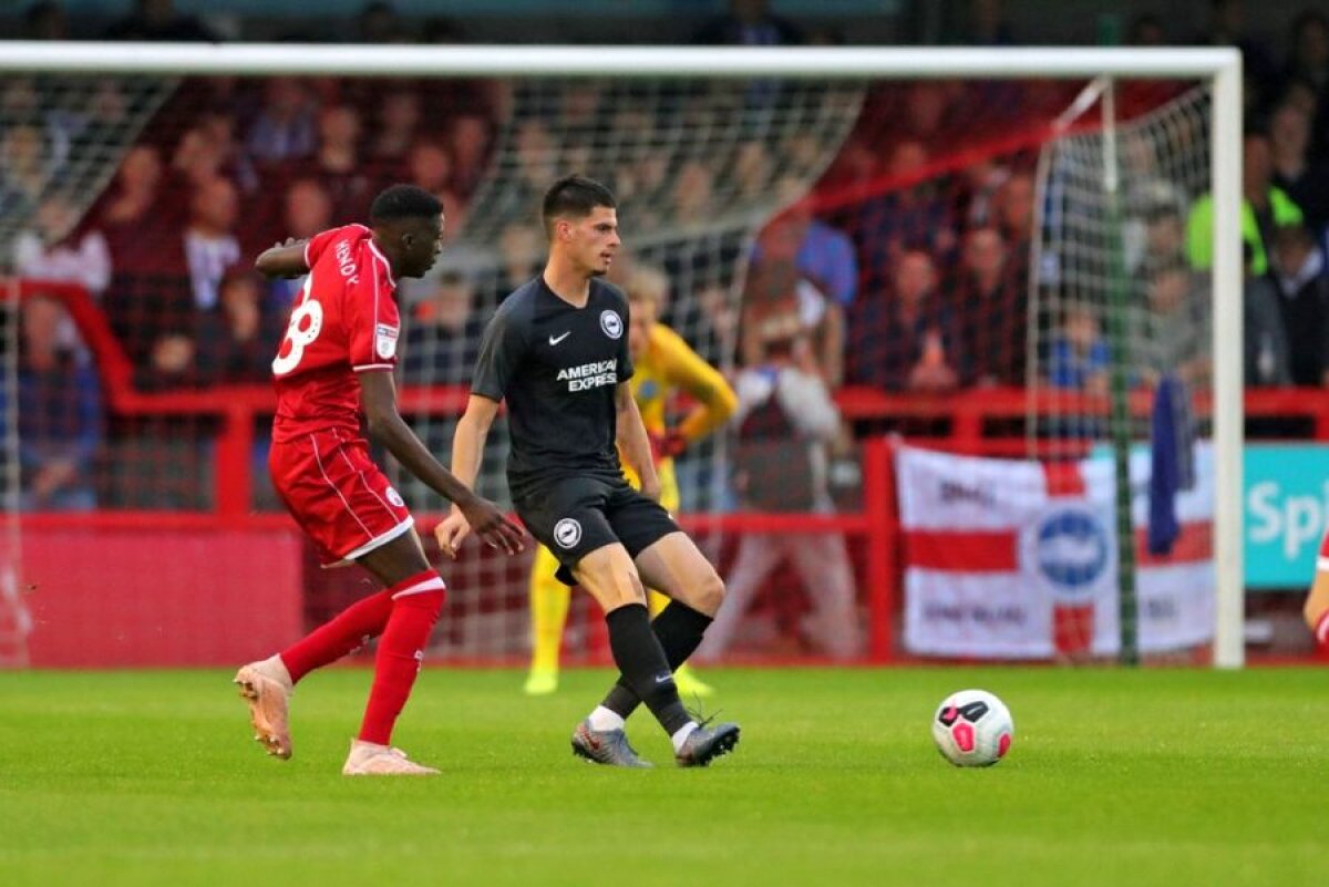 Tudor Băluță a debutat la Brighton! Prestația internaționalului român a fost lăudată de britanici