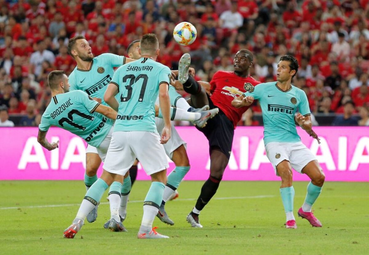 Manchester United - Inter Milano 1-0 // FOTO Fără George Pușcaș, italienii au cedat în fața lui United