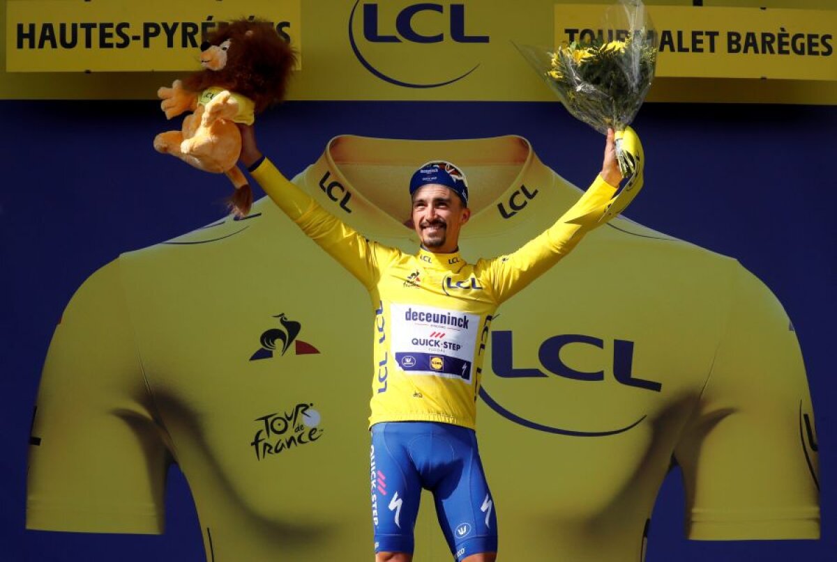 TURUL FRANȚEI // VIDEO + FOTO Surpriză de proporții pe Tourmalet: Pinot câștigă, dar Alaphilippe devine favorit CLAR la victoria finală