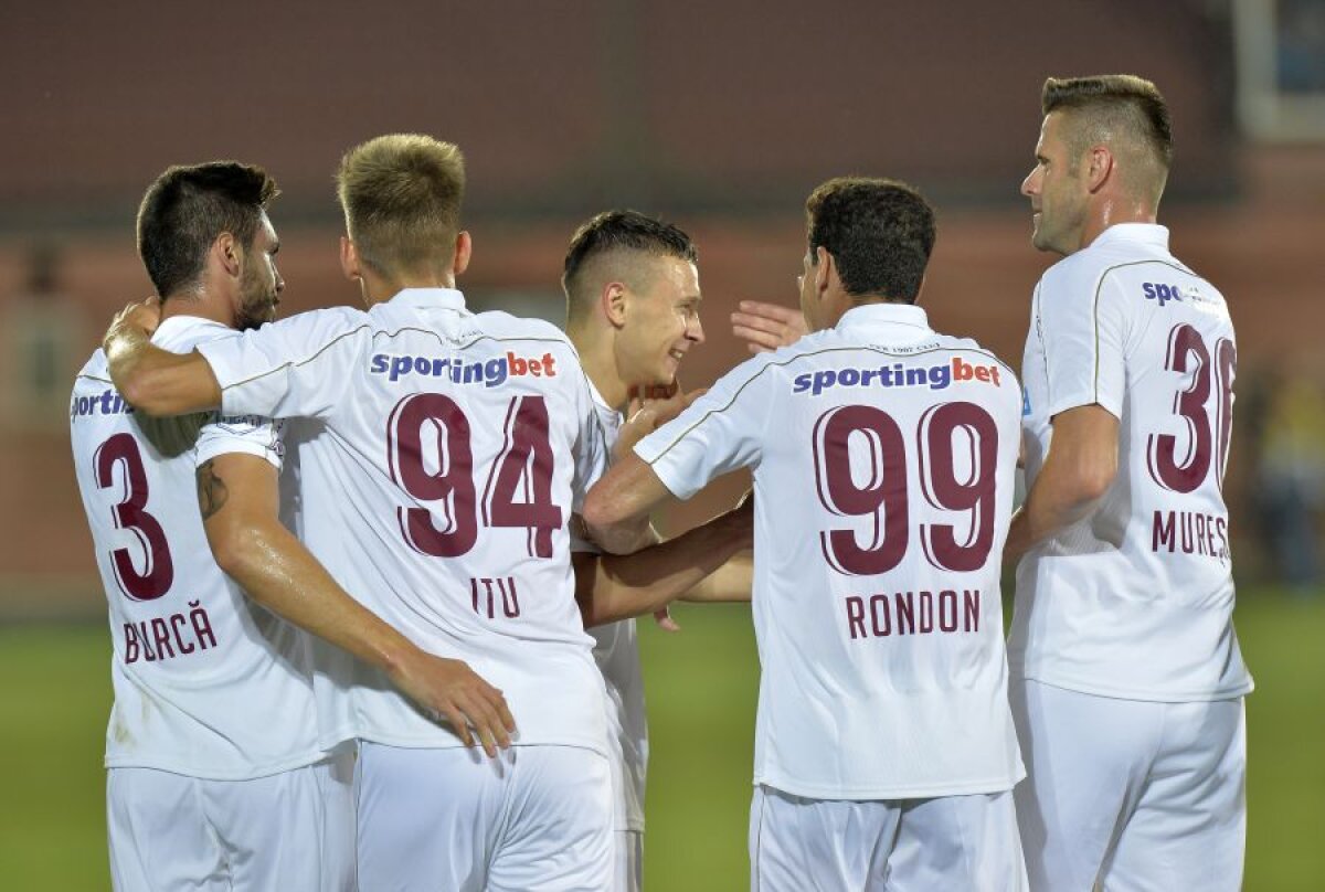 ACADEMICA CLINCENI - CFR CLUJ 1-4 // VIDEO+FOTO Campioana învinge Clinceniul fără emoții » Cestor a marcat la debut