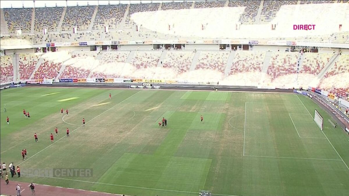 DINAMO - CRAIOVA // GALERIE FOTO Imagini incredibile de pe Arena Națională: gazonul e distrus! 