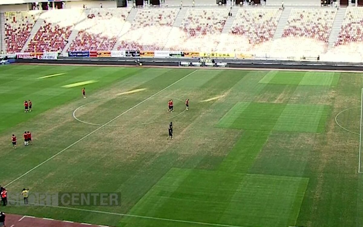 DINAMO - CRAIOVA // GALERIE FOTO Imagini incredibile de pe Arena Națională: gazonul e distrus! 