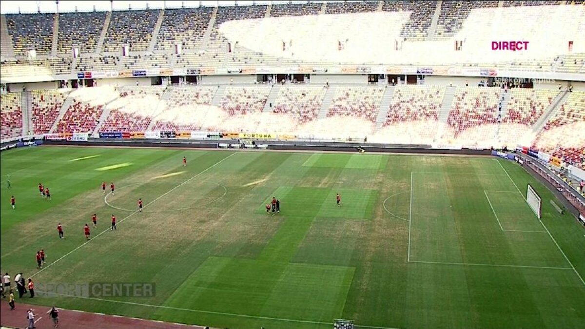 DINAMO - CRAIOVA // GALERIE FOTO Imagini incredibile de pe Arena Națională: gazonul e distrus! 