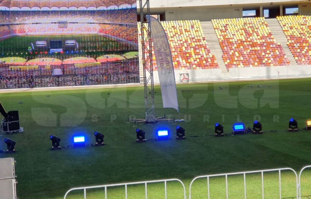 DINAMO - CRAIOVA // GALERIE FOTO Imagini incredibile de pe Arena Națională: gazonul e distrus! 