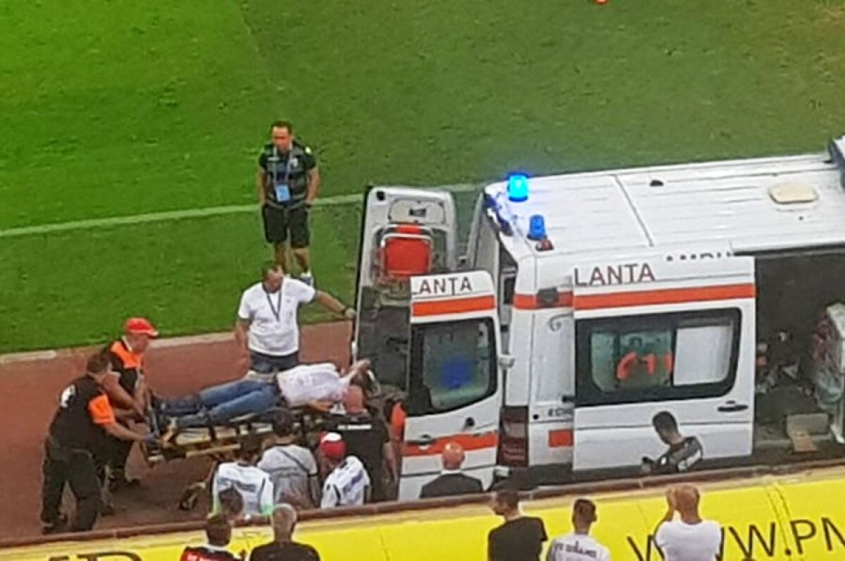 DINAMO - CS UNIVERSITATEA 0-2 // FOTO Eugen Neagoe, dus de urgență la Floreasca după 15 minute de groază! Diagnosticul medicilor: infarct cardiac inferior!