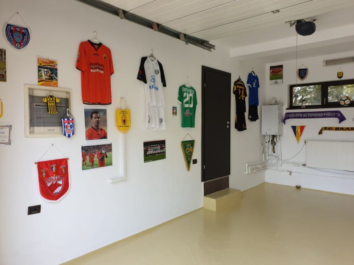 EXCLUSIV / GALERIE FOTO Marian Constantinescu și-a mutat cariera în  garaj! Cum a redecorat fotbalistul + pune umărul la Corona Brașov