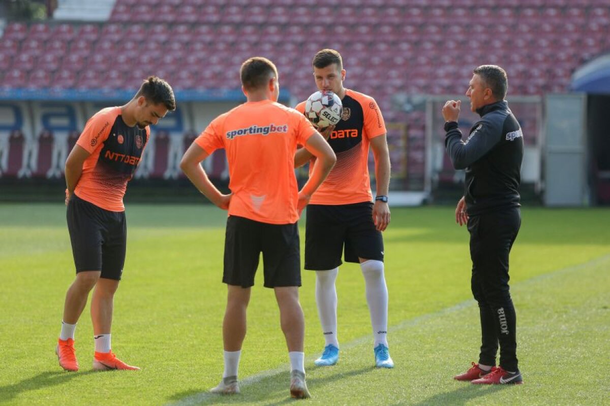 CFR CLUJ - MACCABI TEL-AVIV // FOTO+VIDEO Clujenii au efectuat ultimele pregătiri înaintea meciului din turul II preliminar al Ligii Campionilor » George Țucudean nu joacă nici cu Maccabi, nici cu Dinamo