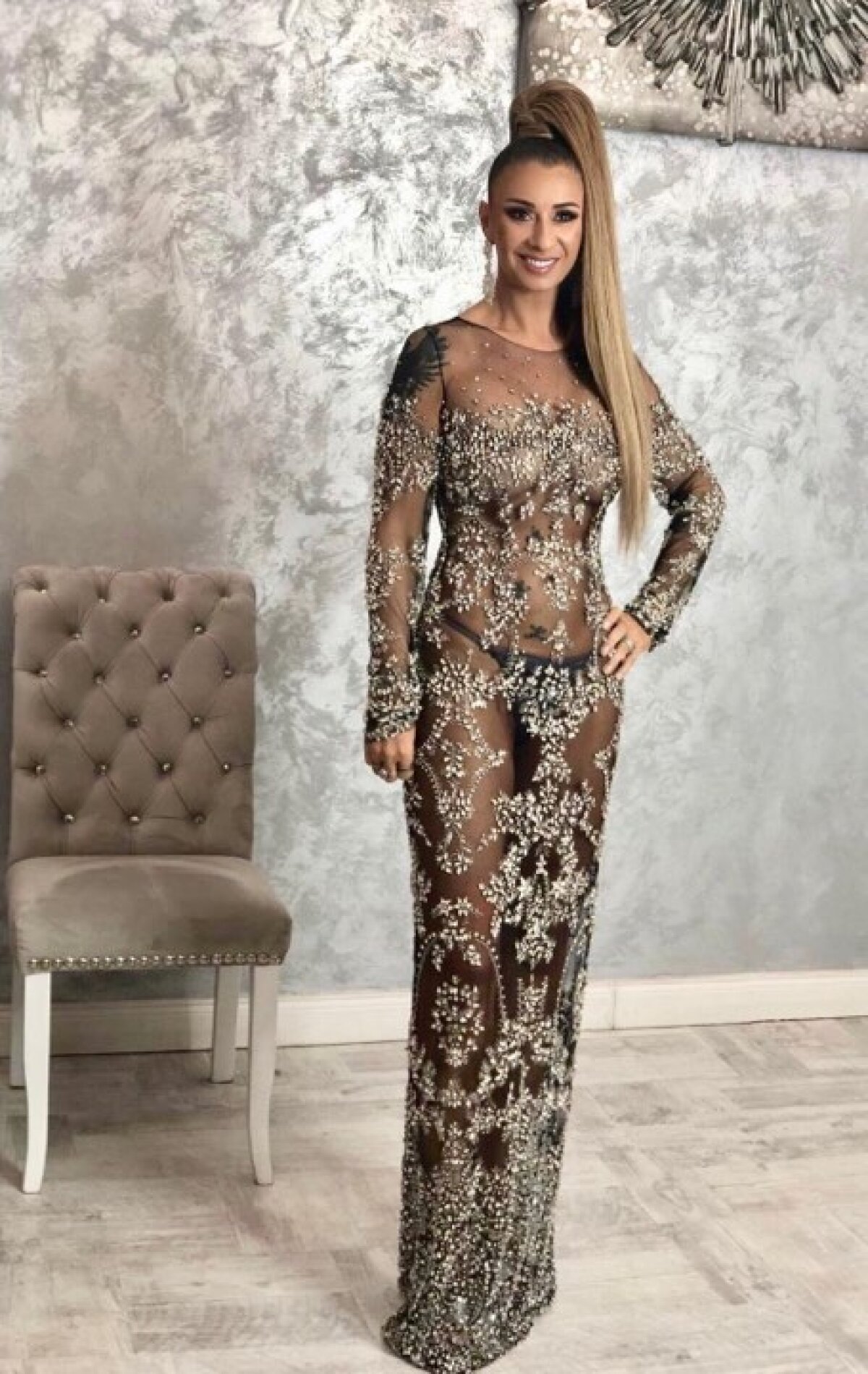 FOTO Anamaria Prodan, hot într-o lenjerie intimă de la Victoria's Secret