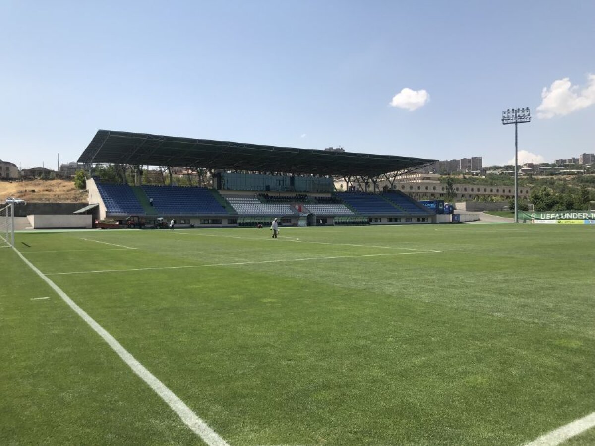 ALASHKERT - FCSB // VIDEO+ FOTO Vicecampioana joacă pe cel mai mic stadion pe care a jucat vreodată în Europa!