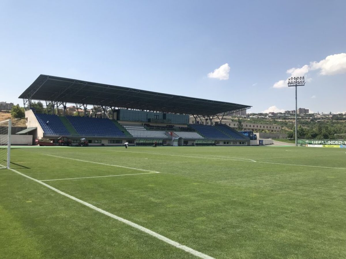 ALASHKERT - FCSB // VIDEO+ FOTO Vicecampioana joacă pe cel mai mic stadion pe care a jucat vreodată în Europa!