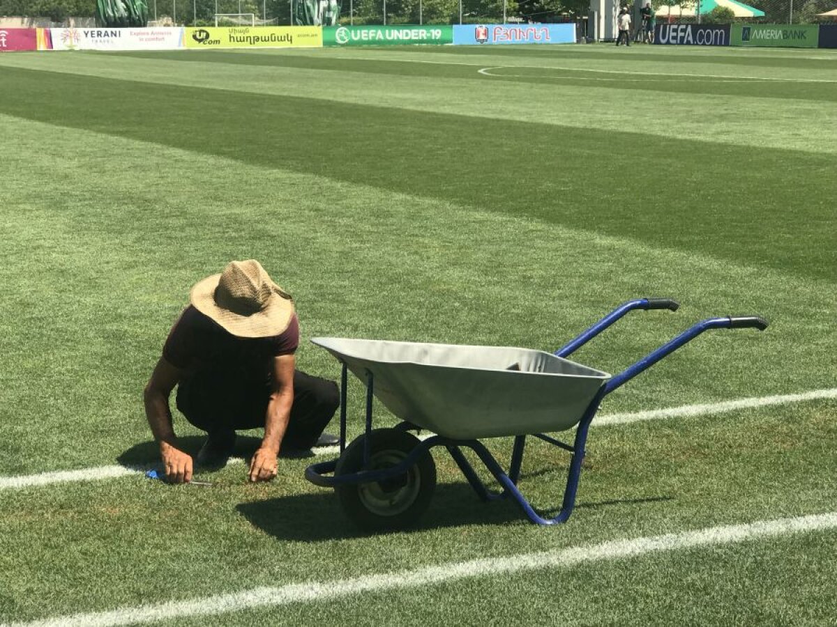 ALASHKERT - FCSB // VIDEO+ FOTO Vicecampioana joacă pe cel mai mic stadion pe care a jucat vreodată în Europa!