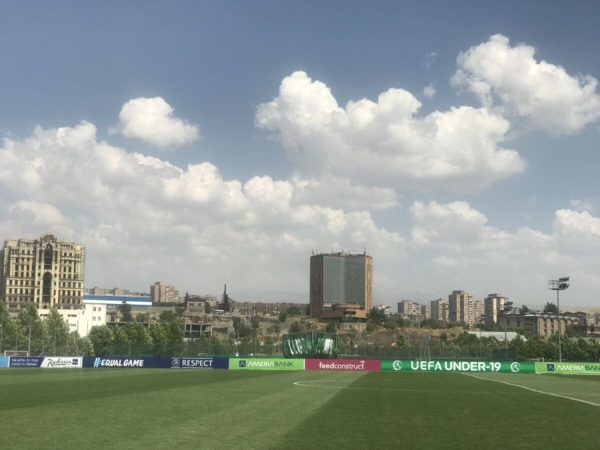 ALASHKERT - FCSB // VIDEO+ FOTO Vicecampioana joacă pe cel mai mic stadion pe care a jucat vreodată în Europa!