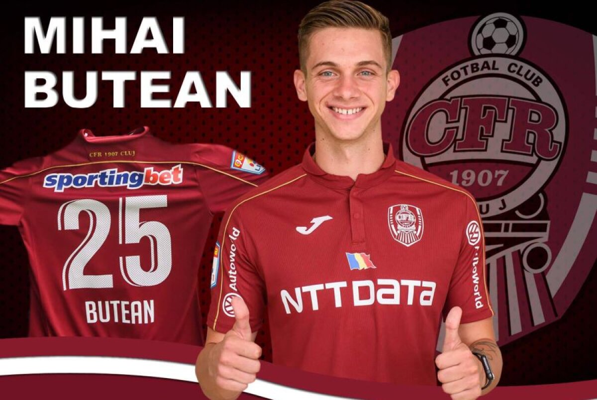 OFICIAL / FOTO Mihai Butean a fost prezentat la CFR Cluj!