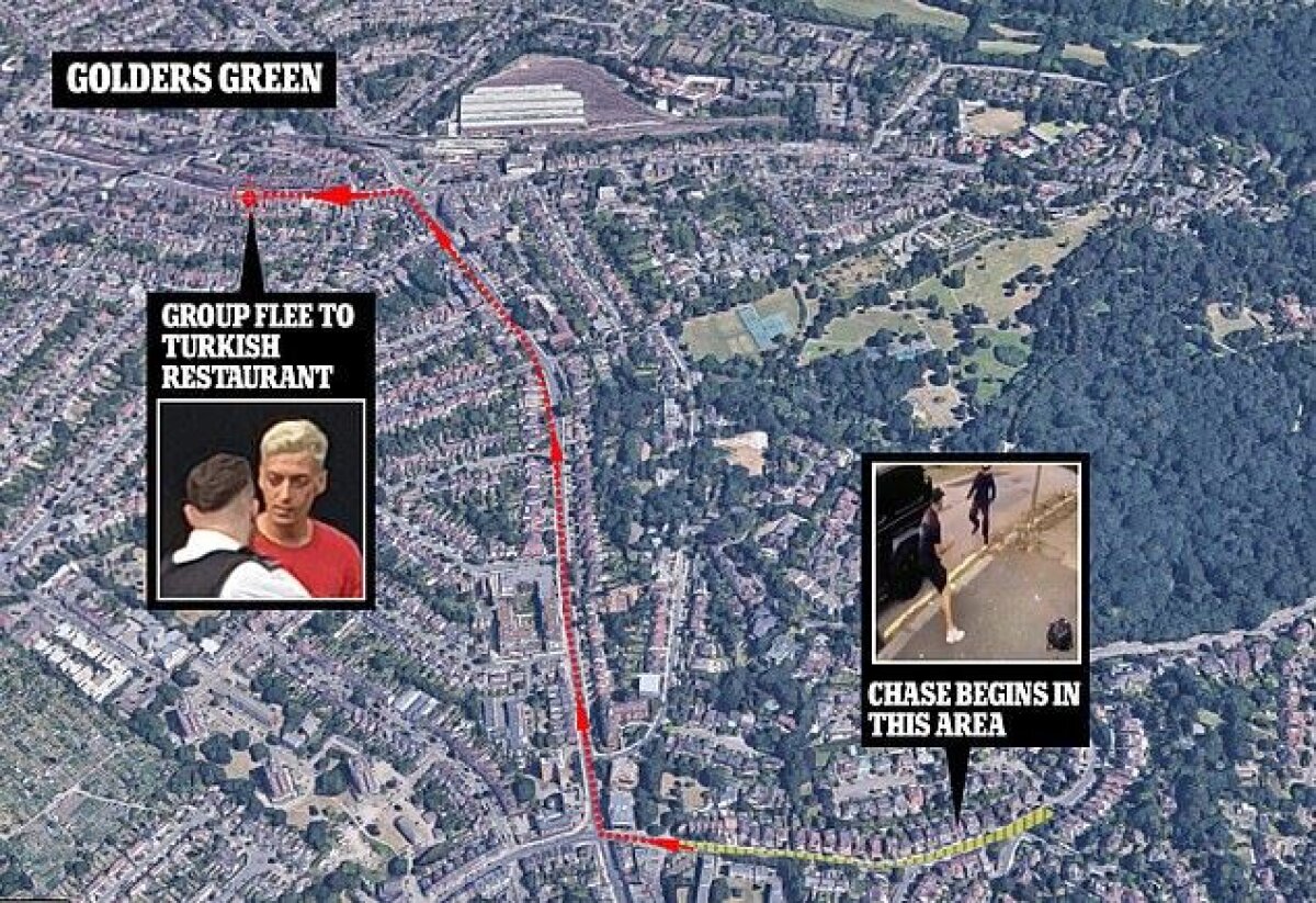 VIDEO Urmărire ca-n filme după ambuscadă! Noi detalii despre atacul cu cuțite în care au fost implicați Özil și Kolašinac