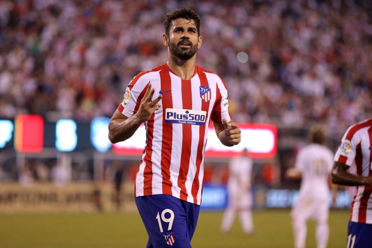 VIDEO Real Madrid, umilită de Atletico Madrid! La pauză scorul era 0-5 + Aroganța lui Diego Costa înainte de a fi eliminat