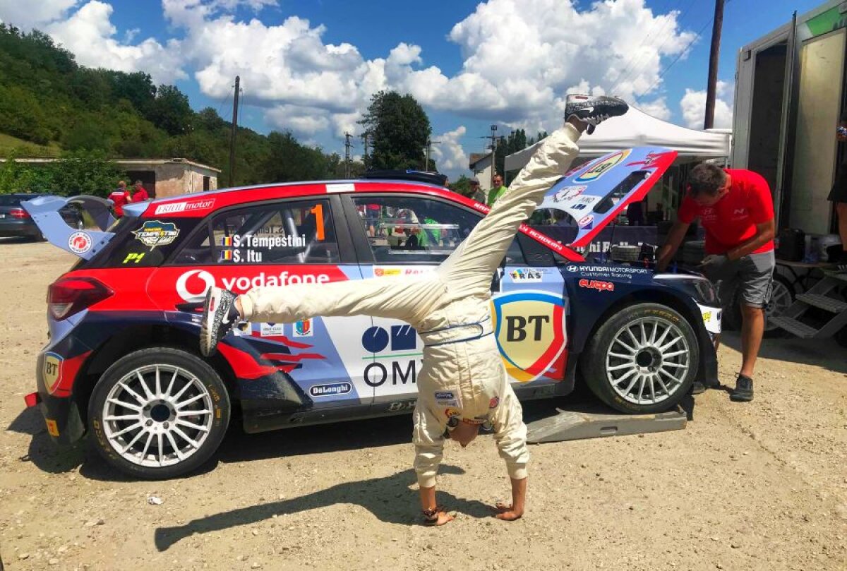 FOTO Larisa Iordache, experiență inedită! A fost copilot pentru campionul mondial Simone Tempestini