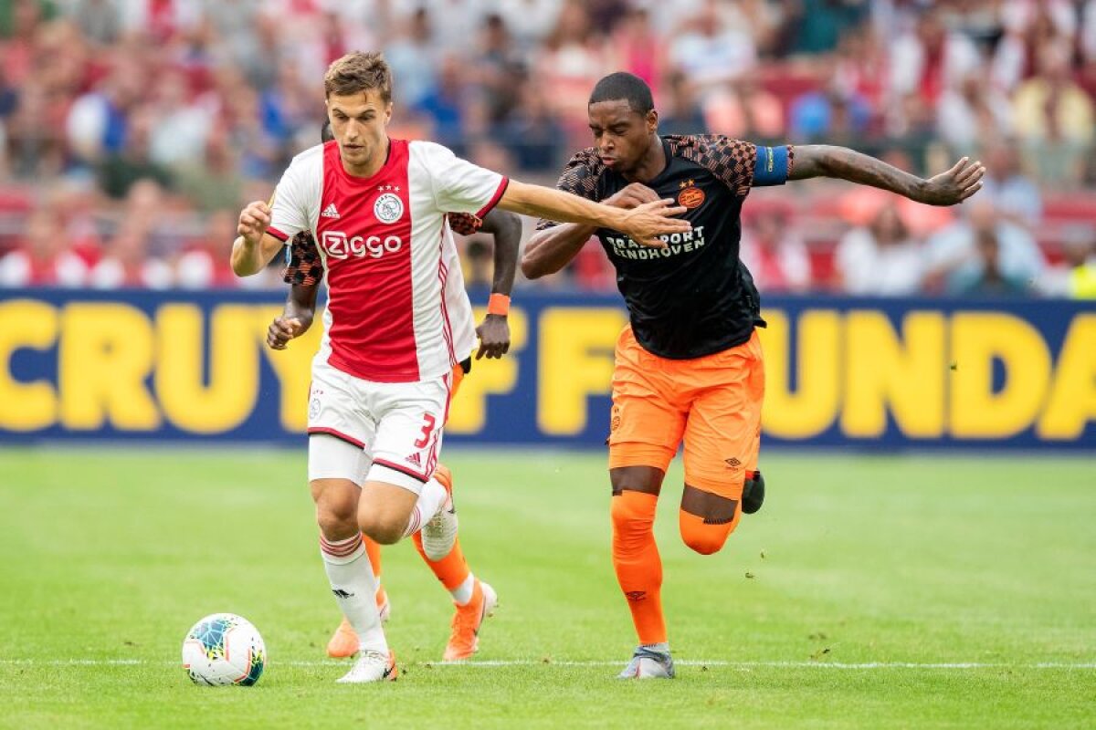 AJAX - PSV 2-0 // VIDEO + FOTO Răzvan Marin a câștigat Supercupa Olandei la debutul pentru Ajax! Cum s-a descurcat internaționalul român