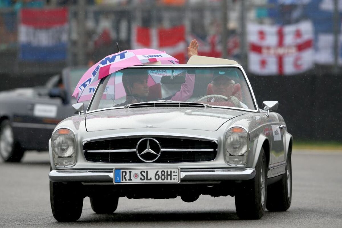 MARELE PREMIU AL GERMANIEI // GALERIE FOTO Eleganță și rafinament! Paradă cu mașini de epocă, înainte de startul de pe Hockenheimring