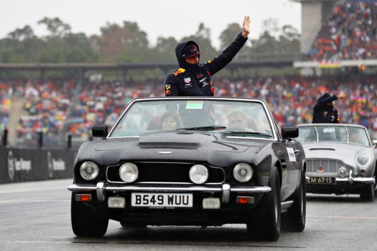 MARELE PREMIU AL GERMANIEI // GALERIE FOTO Eleganță și rafinament! Paradă cu mașini de epocă, înainte de startul de pe Hockenheimring