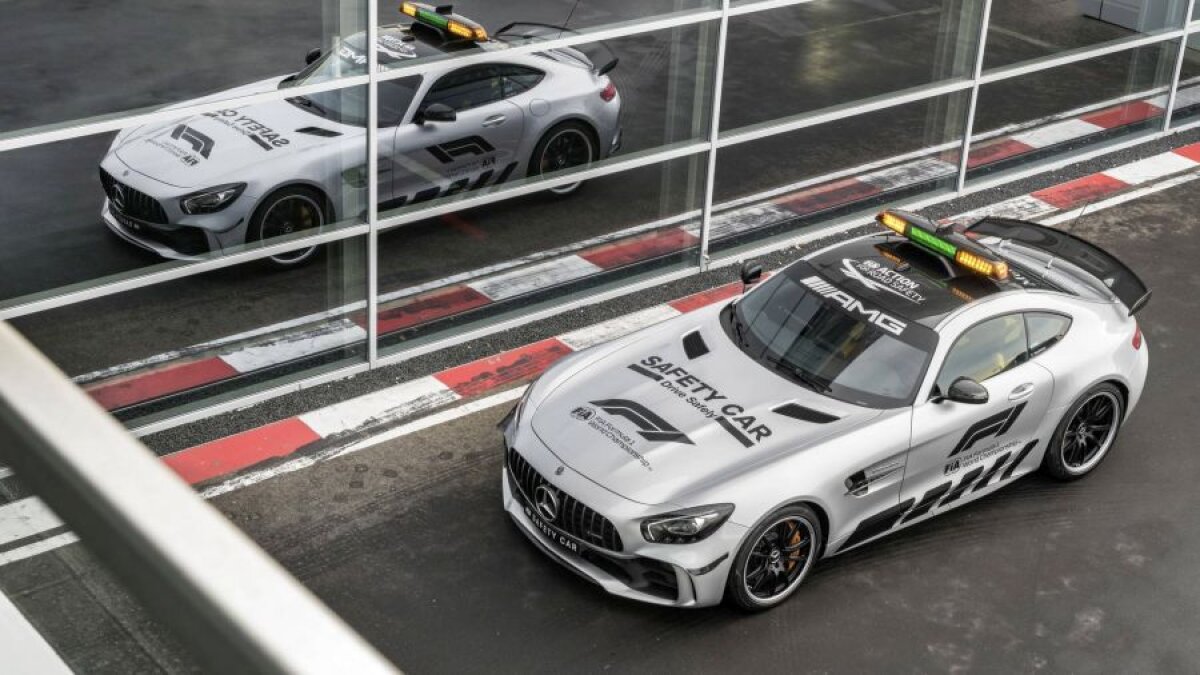 FORMULA 1 // FOTO A uluit circuitul! Ce mașină a fost safety-car la MP al Germaniei: un AMG argintiu cu 577 de cai putere! Cât poate să coste