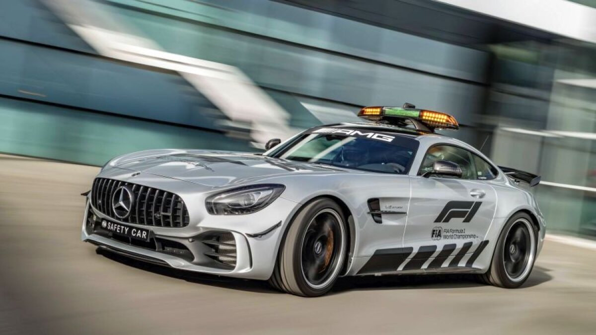 FORMULA 1 // FOTO A uluit circuitul! Ce mașină a fost safety-car la MP al Germaniei: un AMG argintiu cu 577 de cai putere! Cât poate să coste