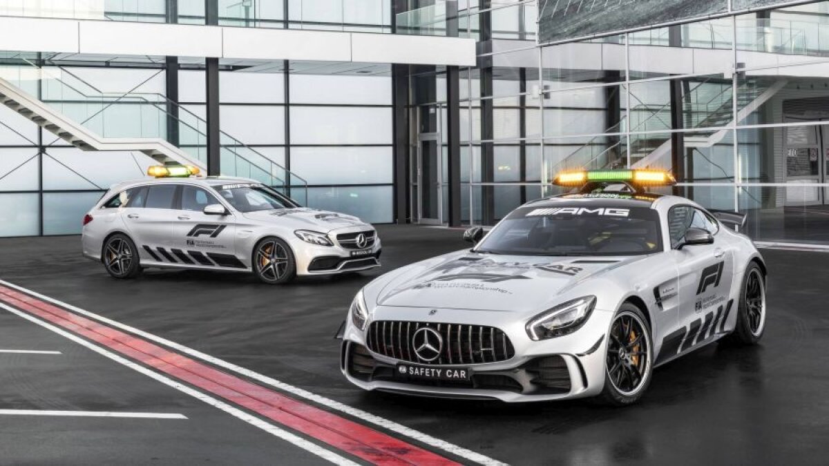 FORMULA 1 // FOTO A uluit circuitul! Ce mașină a fost safety-car la MP al Germaniei: un AMG argintiu cu 577 de cai putere! Cât poate să coste