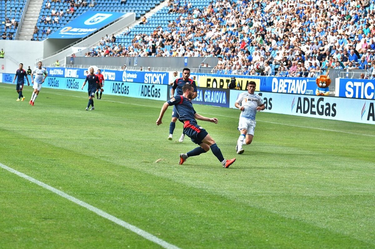 CRAIOVA - CHINDIA 1-0 // VIDEO+FOTO » Oltenii au învins nou-promovata, chiar dacă au tremurat serios pe finalul partidei, și urcă pe locul 1