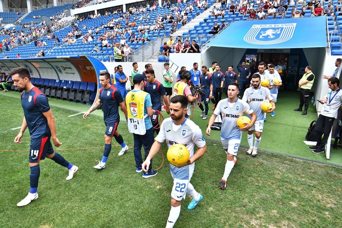 CRAIOVA - CHINDIA 1-0 // VIDEO+FOTO » Oltenii au învins nou-promovata, chiar dacă au tremurat serios pe finalul partidei, și urcă pe locul 1