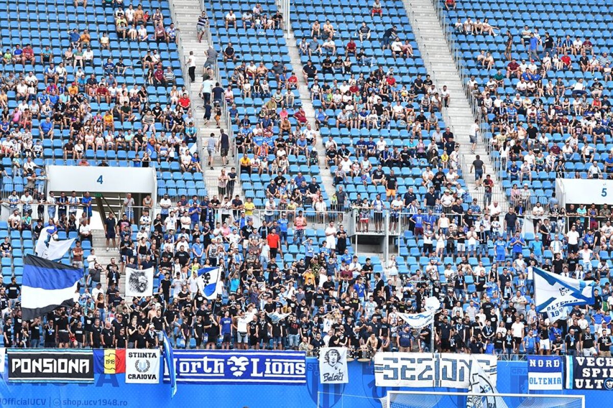 CRAIOVA - CHINDIA 1-0 // VIDEO+FOTO » Oltenii au învins nou-promovata, chiar dacă au tremurat serios pe finalul partidei, și urcă pe locul 1