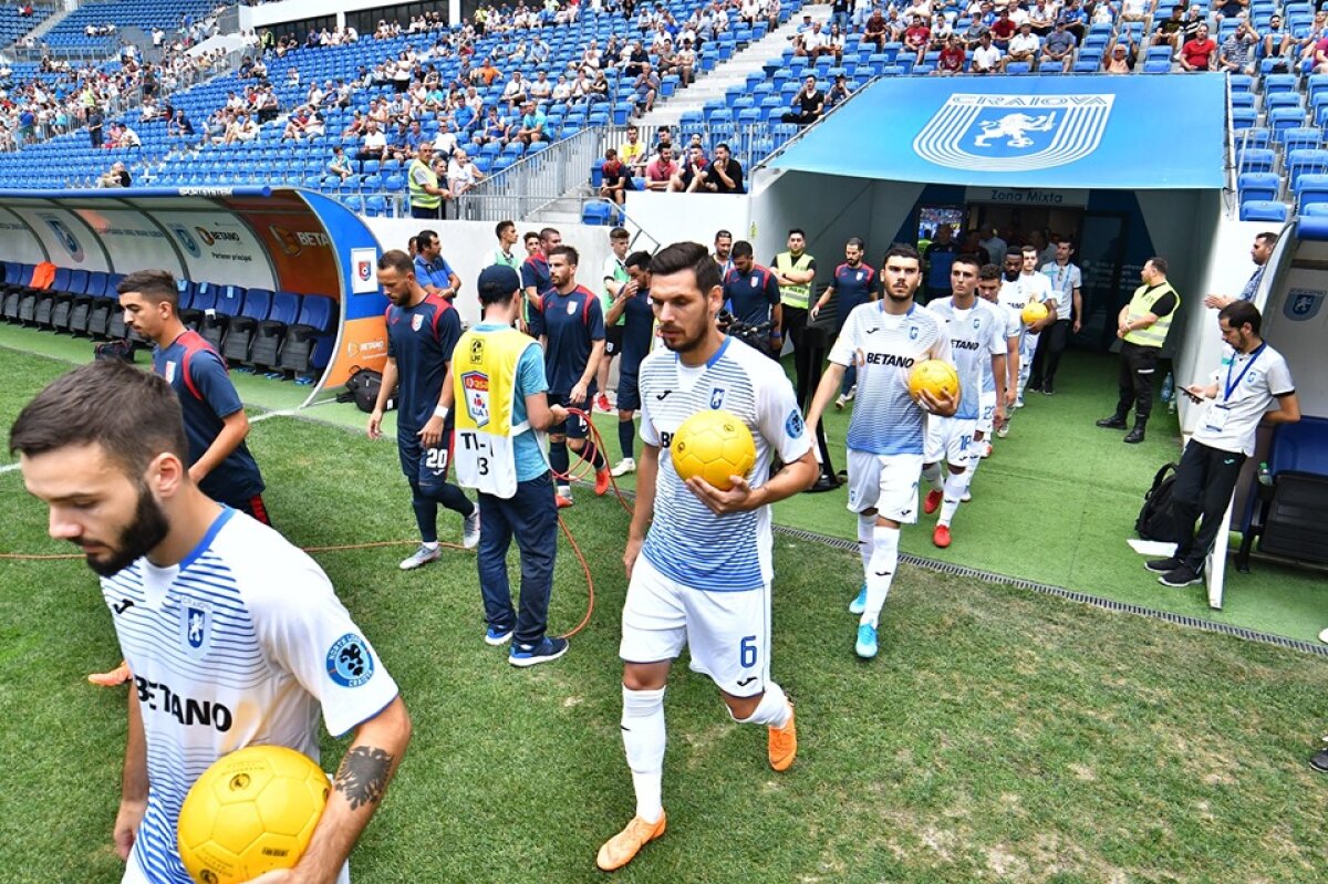 CRAIOVA - CHINDIA 1-0 // VIDEO+FOTO » Oltenii au învins nou-promovata, chiar dacă au tremurat serios pe finalul partidei, și urcă pe locul 1