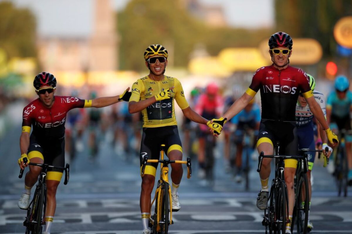  TURUL FRANȚEI // Columbia s-a îmbrăcat în galben » Egan Bernal e câștigătorul Turului Franței