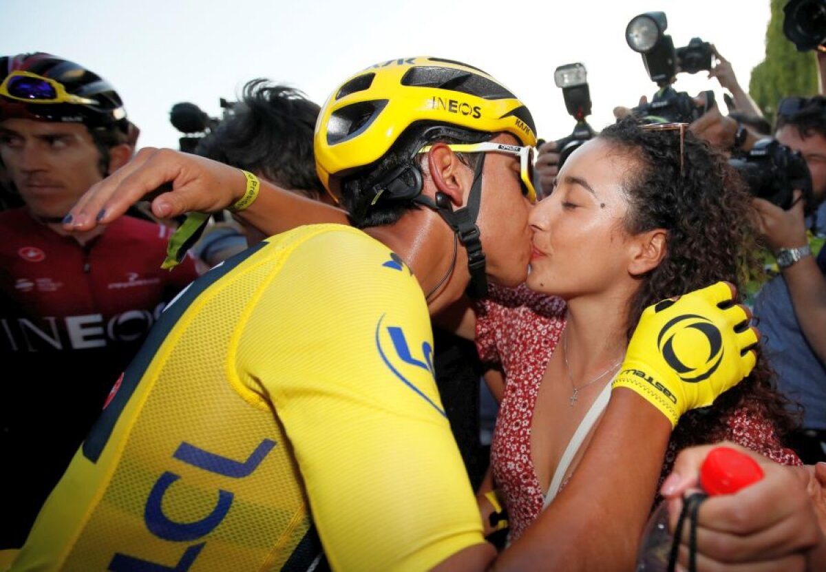  TURUL FRANȚEI // Columbia s-a îmbrăcat în galben » Egan Bernal e câștigătorul Turului Franței
