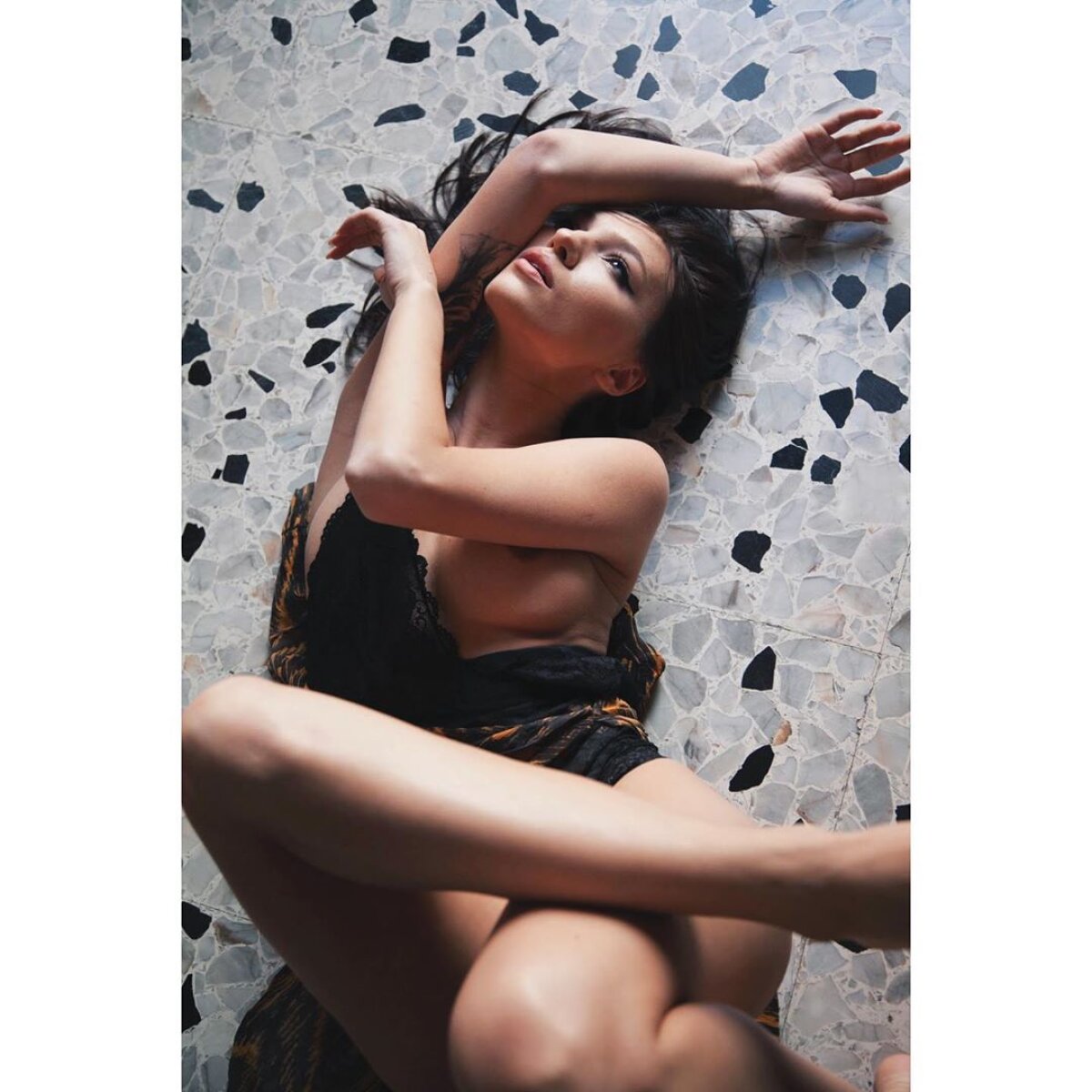 FOTO Ana-Andreea Tomouanu, frumoasa brunetă urmărită pe Instagram de Victor Slav și de fotbaliști din România