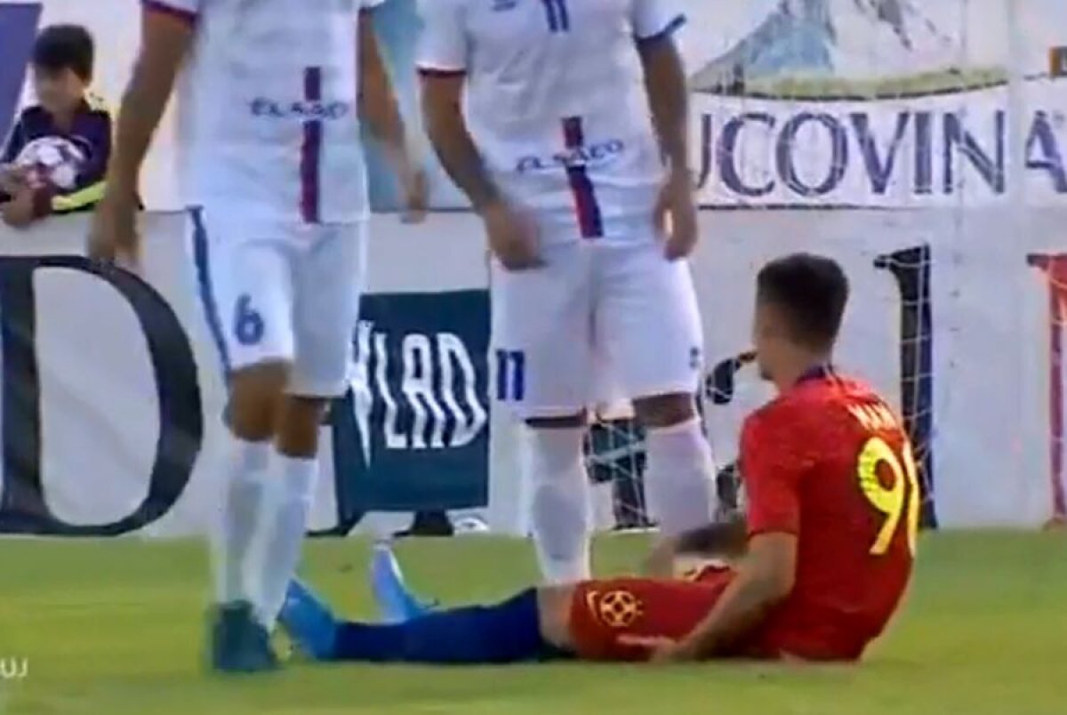 FCSB - FC BOTOȘANI 0-2 // VIDEO+FOTO Imagini dureroase: Dennis Man s-a accidentat și a părăsit terenul plângând!