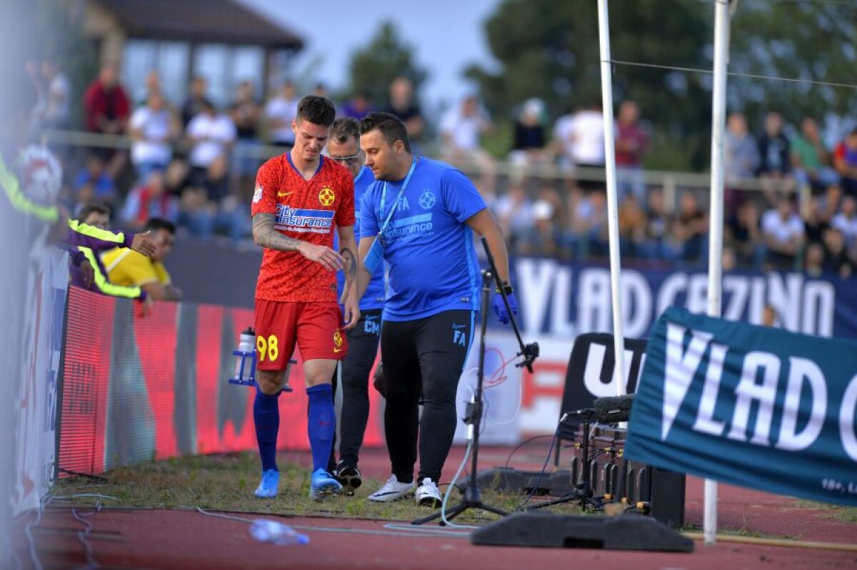 FCSB - FC BOTOȘANI 0-2 // VIDEO+FOTO Imagini dureroase: Dennis Man s-a accidentat și a părăsit terenul plângând!
