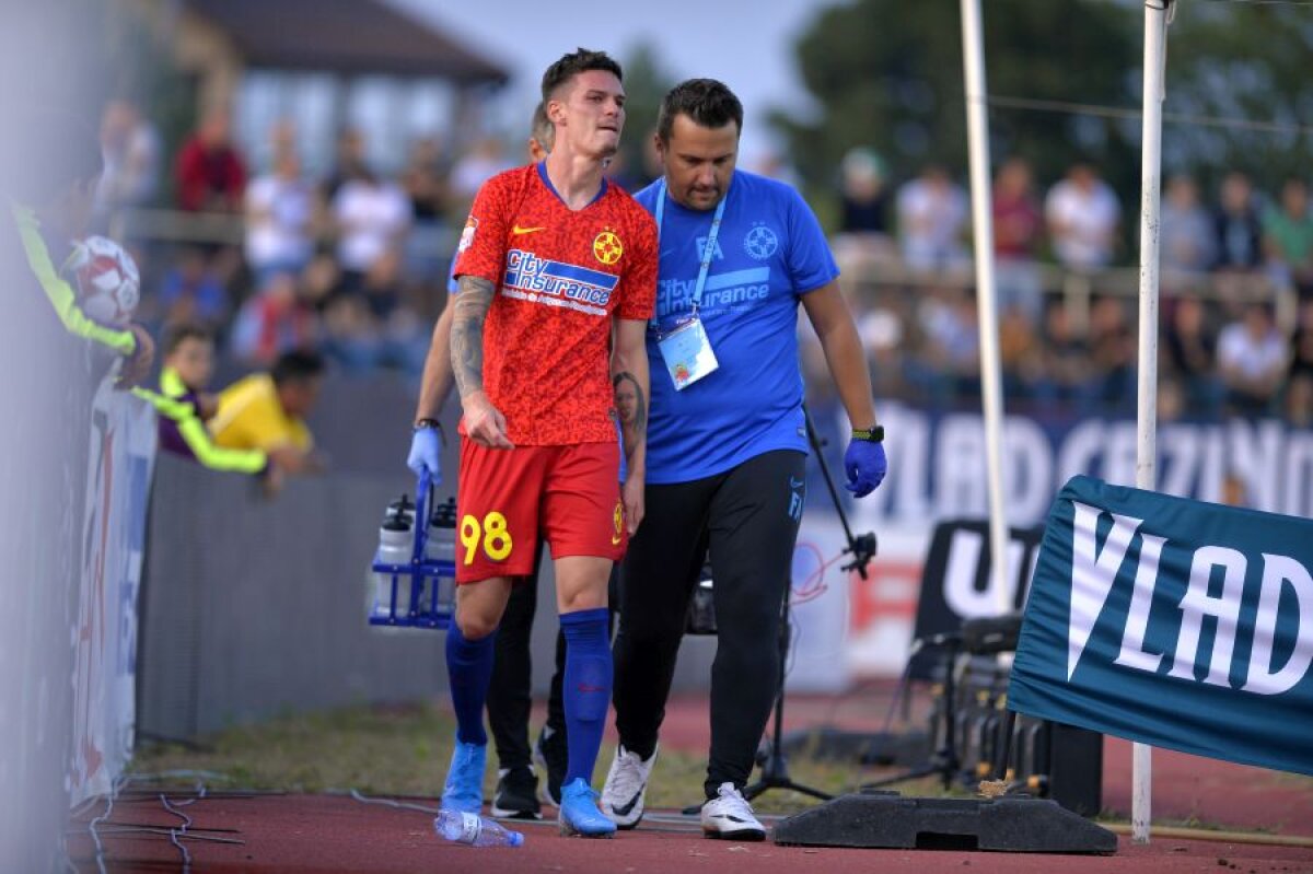 FCSB - FC BOTOȘANI 0-2 // VIDEO+FOTO Imagini dureroase: Dennis Man s-a accidentat și a părăsit terenul plângând!