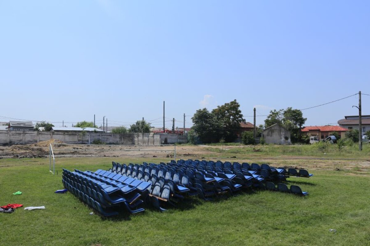 GALERIE FOTO Încă un stadion modern în România! Demolarea vechii arene a început deja