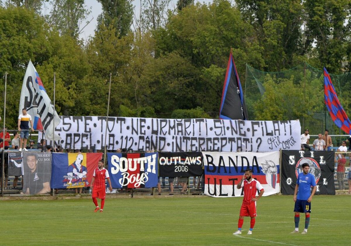 CSA STEAUA - CS MIHAI BRAVU 8-0 // VIDEO+FOTO Roș-albaștrii s-au calificat în turul II al Cupei României, la debutul lui Daniel Oprița » Mesajele ultrașilor după crima de la Caracal
