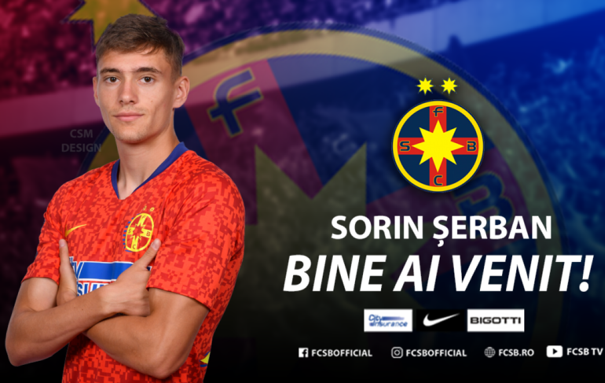 Ionuț Panțîru, prima poză în tricoul lui FCSB & declarații: „Sper să nu îl dezamăgesc pe domnul Becali” + Care e al doilea transfer prezentat oficial azi de steliști