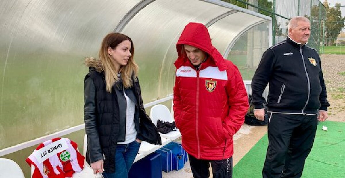 CRAIOVA - HONVED // FOTO Tamara Nemeth, directorul tehnic de la Honved, a atras toate privirile pe „Oblemenco”: „Nu mă sperii de cei 40 de bărbați din club!”