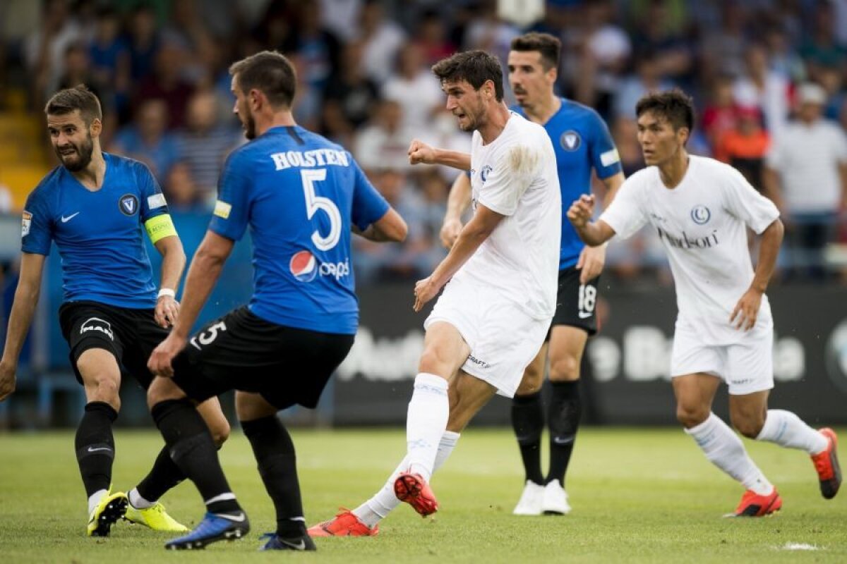 VIITORUL - GENT 2-1 // VIDEO + FOTO Formația lui Gică Hagi, eliminată din Europa League după o dublă cu 12 goluri