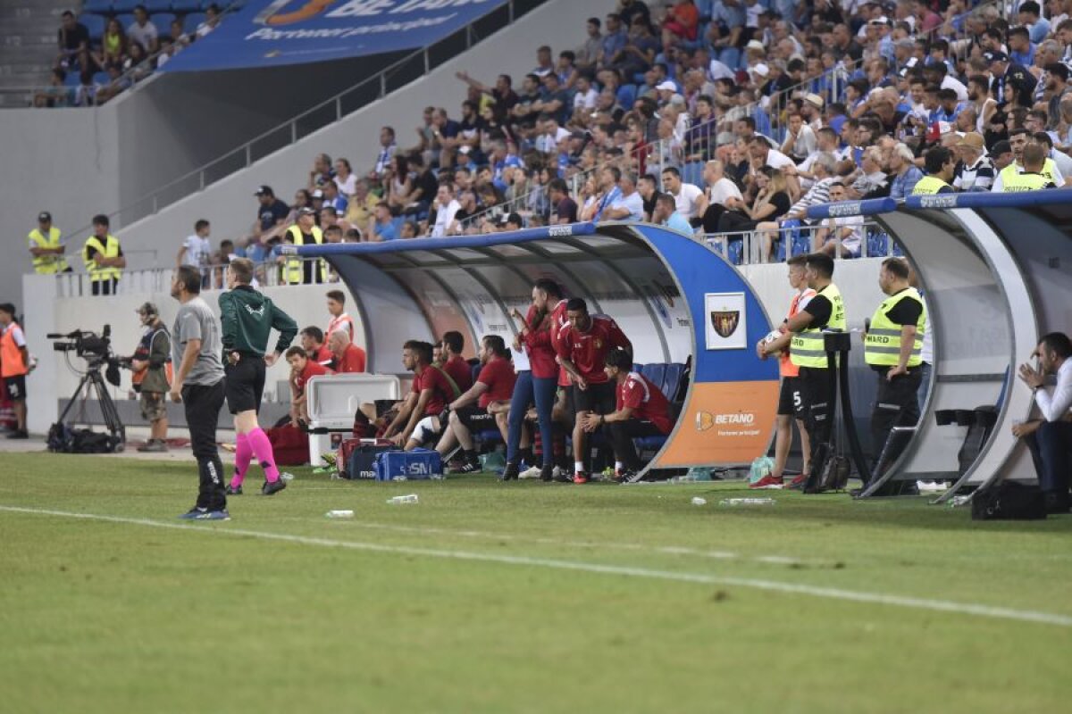 CRAIOVA - HONVED // FOTO Tamara Nemeth, directorul tehnic de la Honved, a atras toate privirile pe „Oblemenco”: „Nu mă sperii de cei 40 de bărbați din club!”