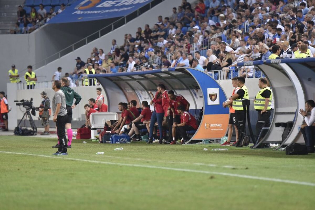 CRAIOVA - HONVED // FOTO Tamara Nemeth, directorul tehnic de la Honved, a atras toate privirile pe „Oblemenco”: „Nu mă sperii de cei 40 de bărbați din club!”