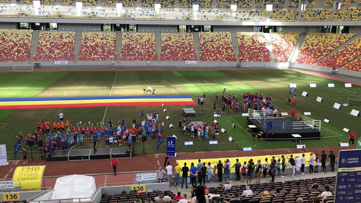 FOTO Gazonul Arenei Naționale arată deplorabil! Ce eveniment organizează Primăria Capitalei până pe 7 august pe teren