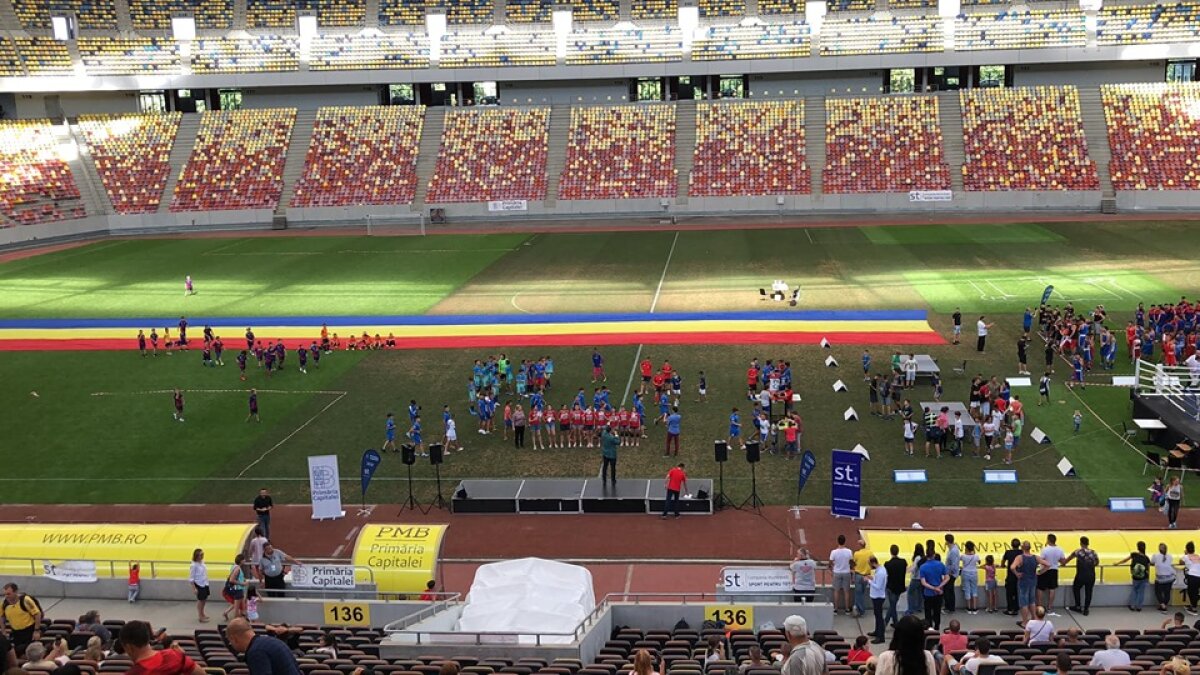 FOTO Gazonul Arenei Naționale arată deplorabil! Ce eveniment organizează Primăria Capitalei până pe 7 august pe teren