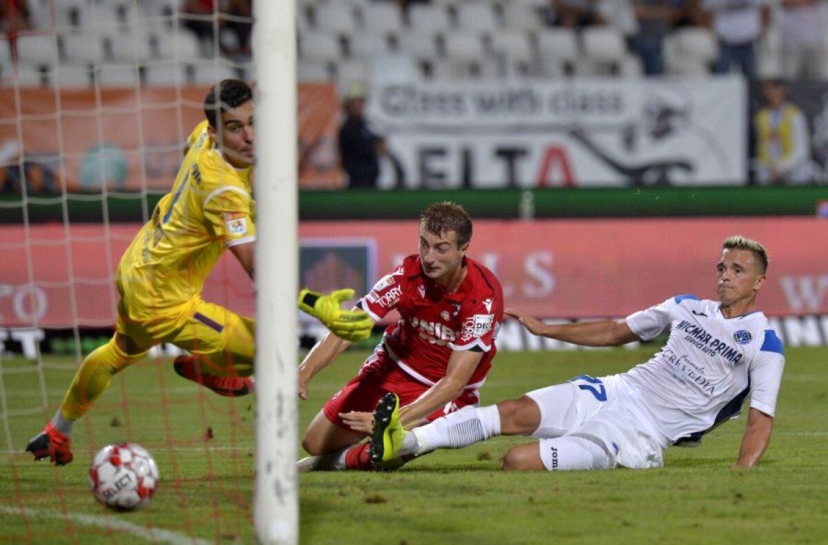 DINAMO - CLINCENI 4-2 // Popa, asul din mâneca dinamoviștilor » „Câinii” au tremurat pentru prima victorie a sezonului