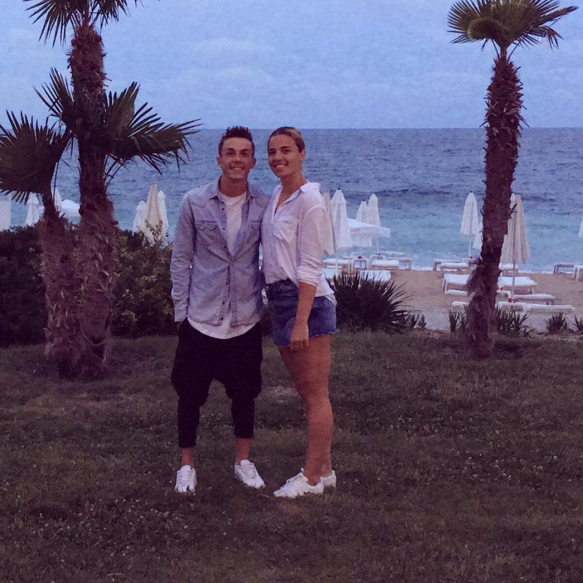 DINAMO - CLINCENI 4-2 / FOTO Iubita sexy a tânărului dinamovist Andreas Mihaiu l-a încurajat cu Clinceni » E handbalistă și a făcut senzație în tribună